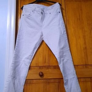 KUT from the Kloth, Reese Ankle Straight Leg, Women's White Jeans